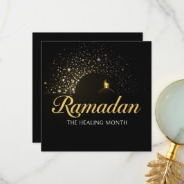 Ramadan Kareem holiday Personalized Card Tack Kort