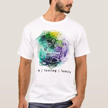 RAMADAN KAREEM i Abstrakt Watercolor T-Shirt