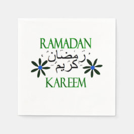 Ramadan Kareem Islamic Pappersservett