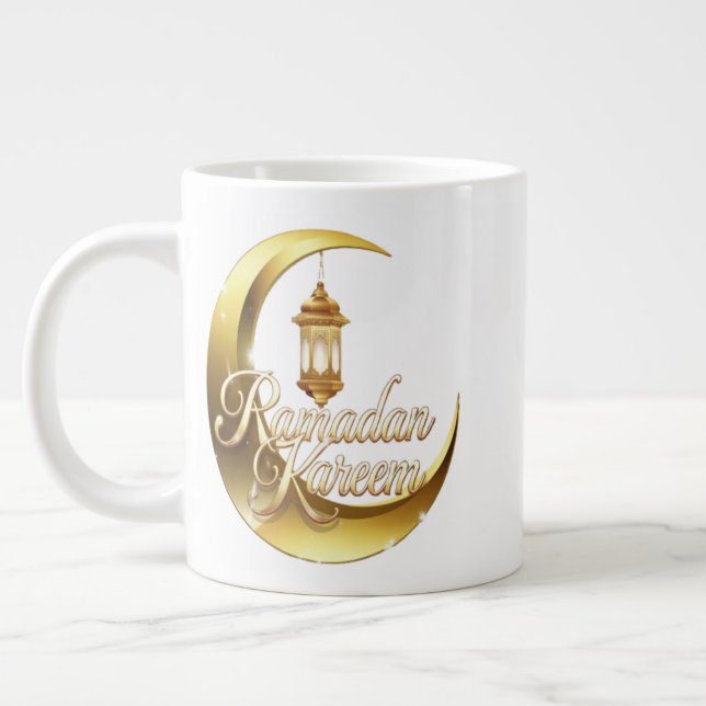 Ramadan Kareem Jumbo Mugg (Vänster)
