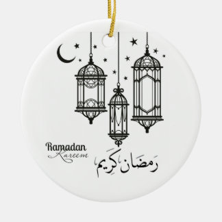 Ramadan Kareem keramisk dekoration