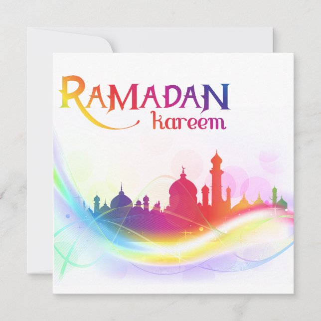 Ramadan Kareem-kort Kort (Framsida)