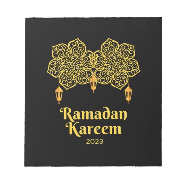 Ramadan Kareem Meaning - Eid Mubarak 2023 Anteckningsblock (Framsida)