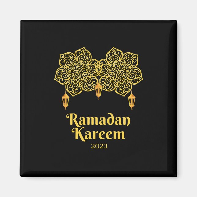 Ramadan Kareem Meaning - Eid Mubarak 2023 Magnet (Framsidan)
