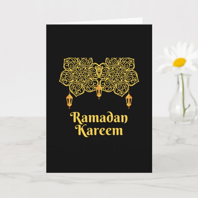 Ramadan Kareem Meaning - Eid Mubarak 2026   Kort (Liten växt)