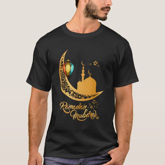 Ramadan Kareem Mubarak Islamic For T Shirt (Framsida)
