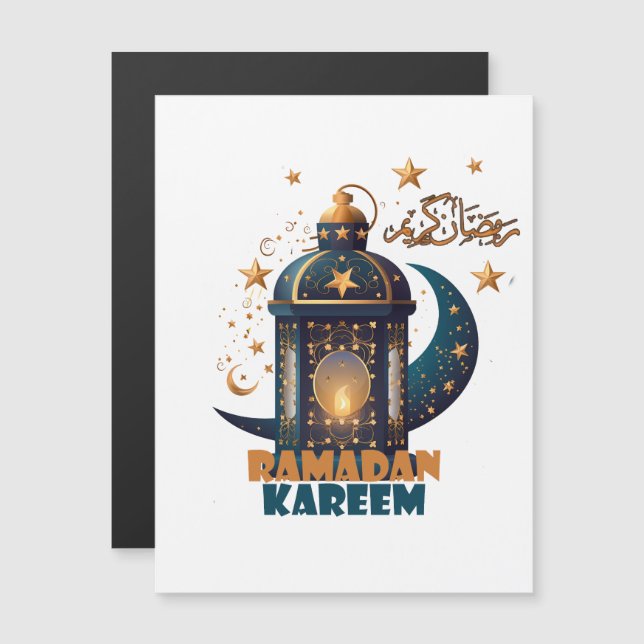 Ramadan Kareem Mubarak Lantern ramadan 2024 (Fram/baksida)