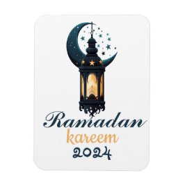 Ramadan Kareem Mubarak Lantern ramadan 2024 Magnet