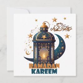 Ramadan Kareem Mubarak Lykta ramadan 2024 Inbjudningar
