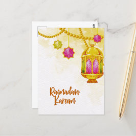 Ramadan Kareem Muslim Postcard Vykort