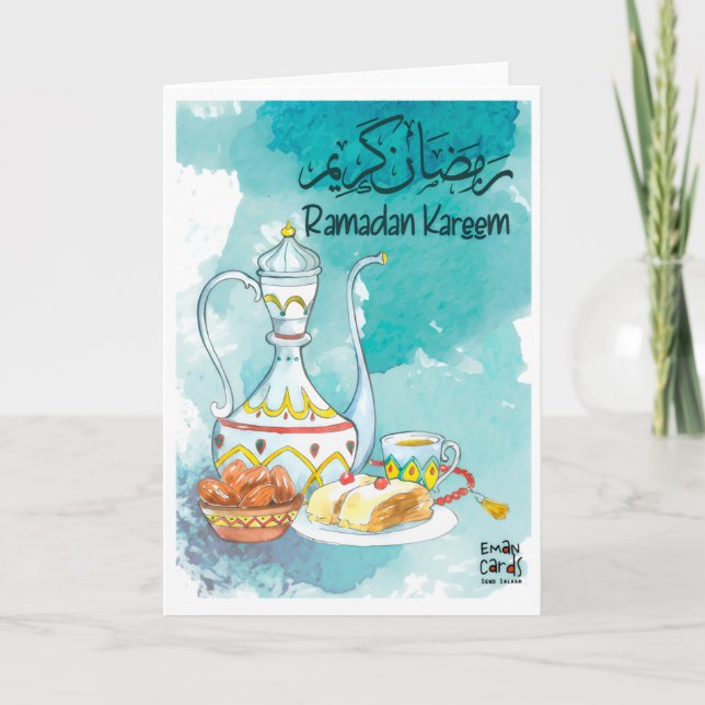 Ramadan Kareem - Nice Meal Kort (Framsida)