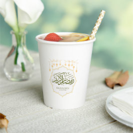 Ramadan Kareem Pappersmugg