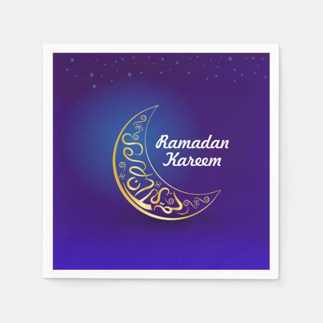 Ramadan Kareem Pappersservett (Framsidan)