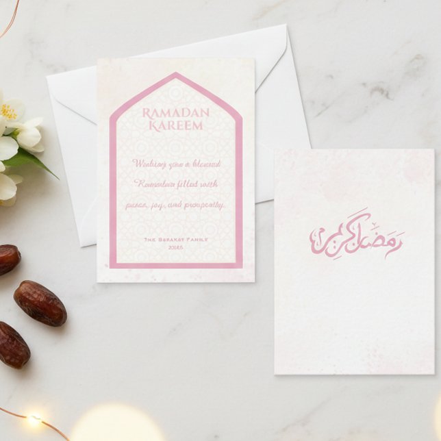 Ramadan Kareem Personlig Grattiskort Anteckningskort (Skapare uppladdad)