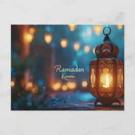 Ramadan Kareem Postcard Helg Vykort