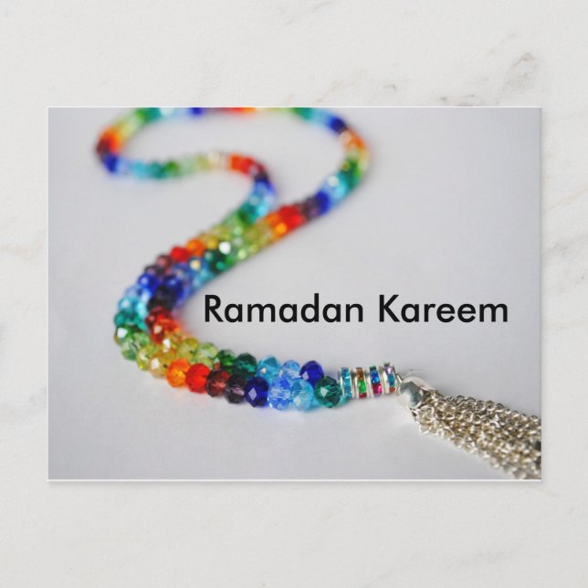 Ramadan Kareem Rainbow Postcard Vykort (Framsida)
