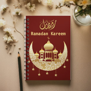 Ramadan Kareem Ramadan Mubarak Anteckningsbok