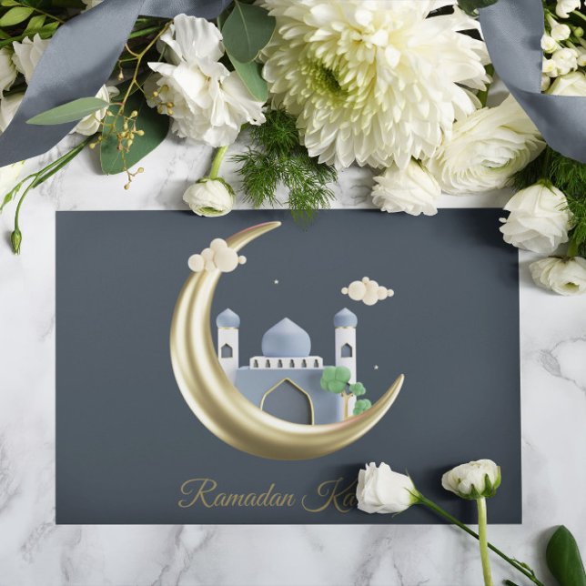 Ramadan Kareem Ramadan Mubarak Högtidskort Julkort (Skapare uppladdad)