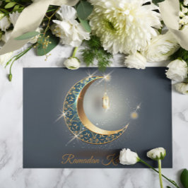 Ramadan Kareem Ramadan Mubarak Julkort