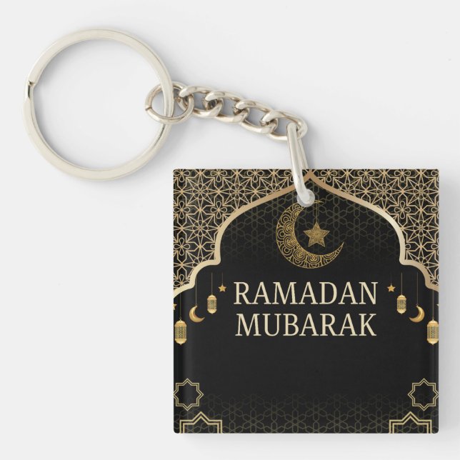 Ramadan Kareem Ramadan Mubarak Nyckelring (Framsidan)