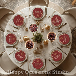 Ramadan Kareem Ramadan Mubarak Paper Plates