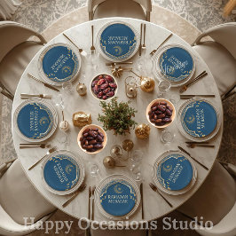 Ramadan Kareem Ramadan Mubarak Pappers Tallrikar