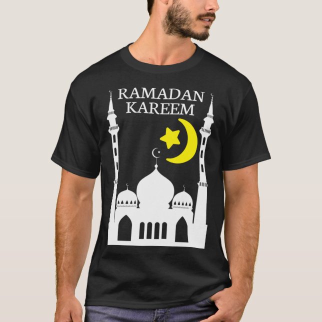 Ramadan Kareem Ramadan Mubarak Ramadan Månad 2002 T Shirt (Framsida)