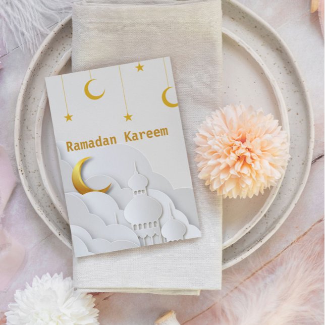 Ramadan Kareem Ramadan Mubarak vykort (Skapare uppladdad)