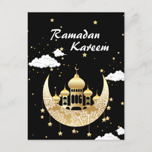 Ramadan Kareem Ramadan Mubarak-vykort Vykort
