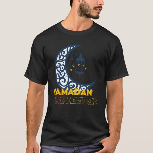 Ramadan Kareem-Ramadan Mubark | Islamic T shirt (Framsida)