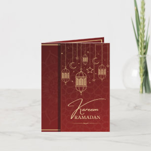 ramadan kareem ramadan önskemål helgkort