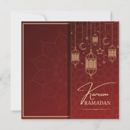 ramadan kareem ramadan önskemål julkort
