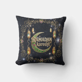 Ramadan Kareem skinande himmel Kudde