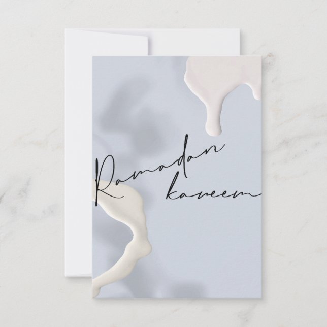 Ramadan Kareem! Tack Kort (Framsida)