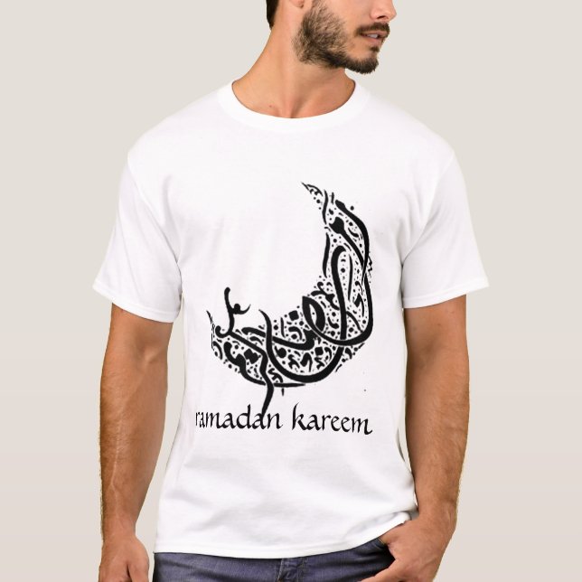 Ramadan Kareem (tända färger), Tee Shirt (Framsida)