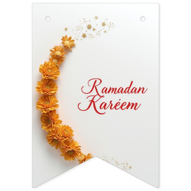 Ramadan Kareem tema gåva Vimplar (Första flaggan)
