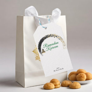 Ramadan Kareem tema present klistermärke för firan Presentetikett
