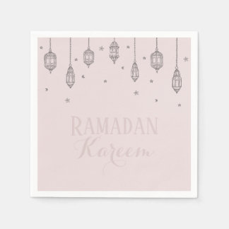Ramadan Kareem-temat Napkin för firande Pappersservett