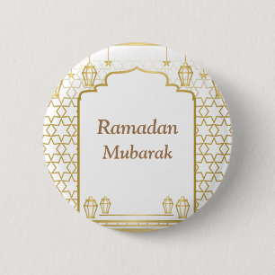 Ramadan Kareem Typography Islamic Crescent Text Knapp