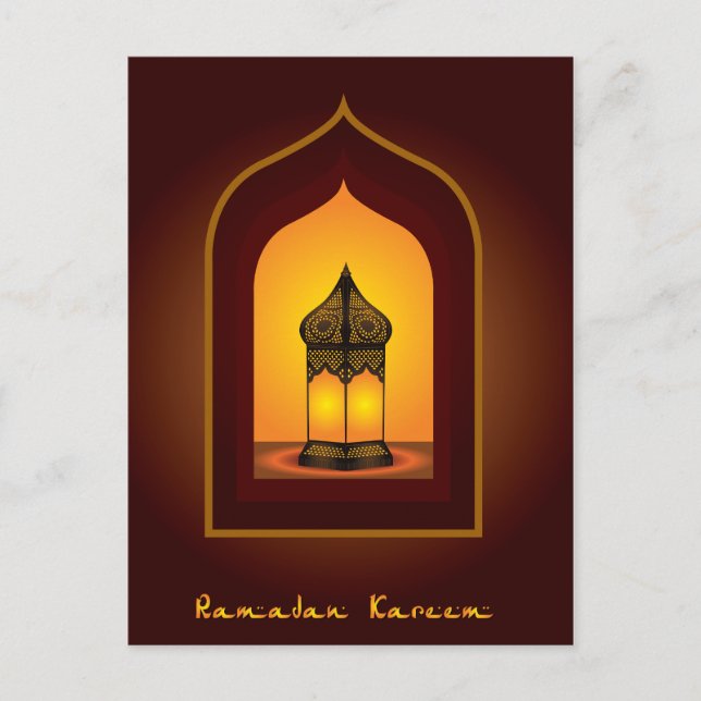 Ramadan Kareem Vykort (Framsida)