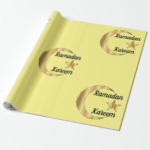 Ramadan Kareem Wrapping Papper Presentpapper