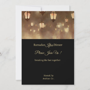 Ramadan Lampards- Iftar Inbjudningar