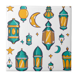 Ramadan lantern Islamic Kakelplatta