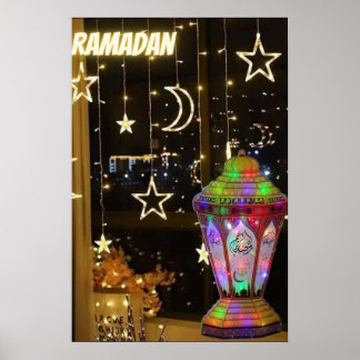 Ramadan lantern.. poster