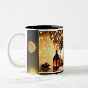 Ramadan lantern. Två-Tonad mugg