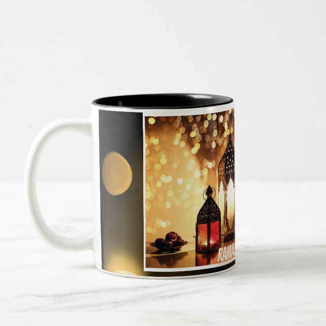 Ramadan lantern.  Två-Tonad mugg (Vänster)