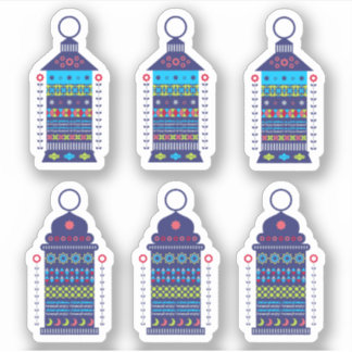 Ramadan Lanternor Klistermärken