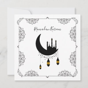 Ramadan Mosque Måne Lanternor