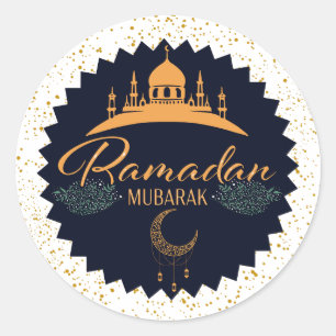 RAMADAN MUBARAK 2 RUNT KLISTERMÄRKE