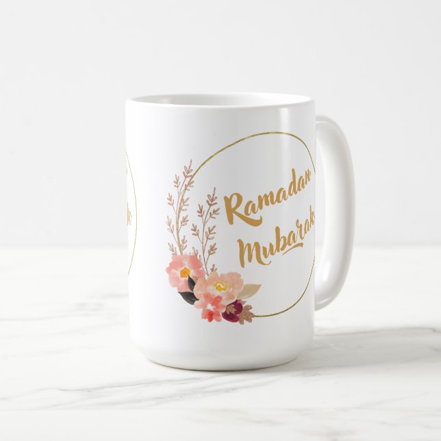 Ramadan Mubarak 5 Kaffemugg (Framsida höger)